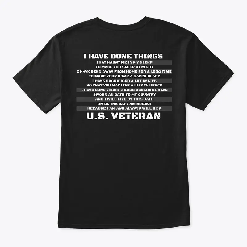 I Have Done Things - American Veterans